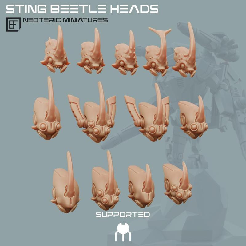 Greater Good | New Expansion, Sting beetle heads