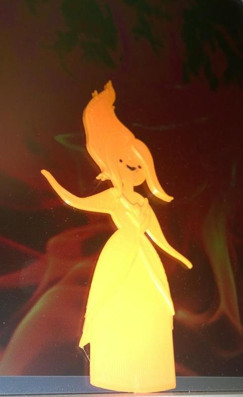 Flame Princess from Adventure Time