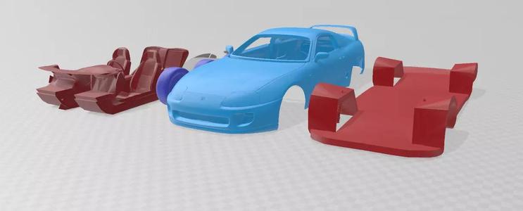1997 Toyota Supra MK4 - Separate Parts Model