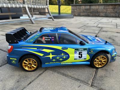 HPI WR8 Subaru 2006 WRC style rear wing spoiler