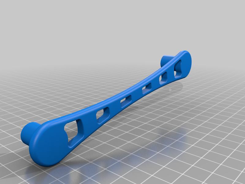 Curved with holes Handle