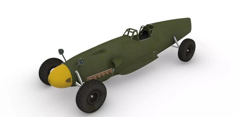Bf-109-car wwii racing car