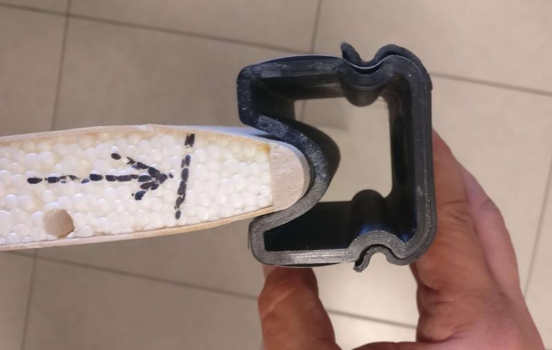 Airfoil leading edge Sanding Block