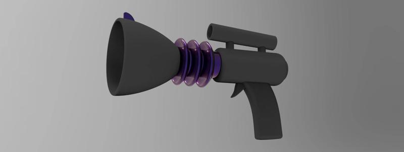 DarkWing Duck Inspired Gas Gun