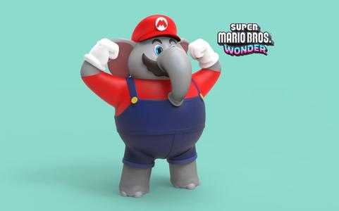 MARIO ELEPHANT (MARIO ELEPHANT ) SUPER MARIO BROS WONDER