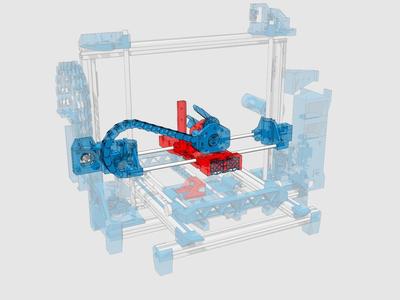 PRN3D X-axis Custom Parts