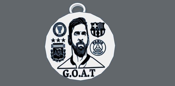 Messi Keychain