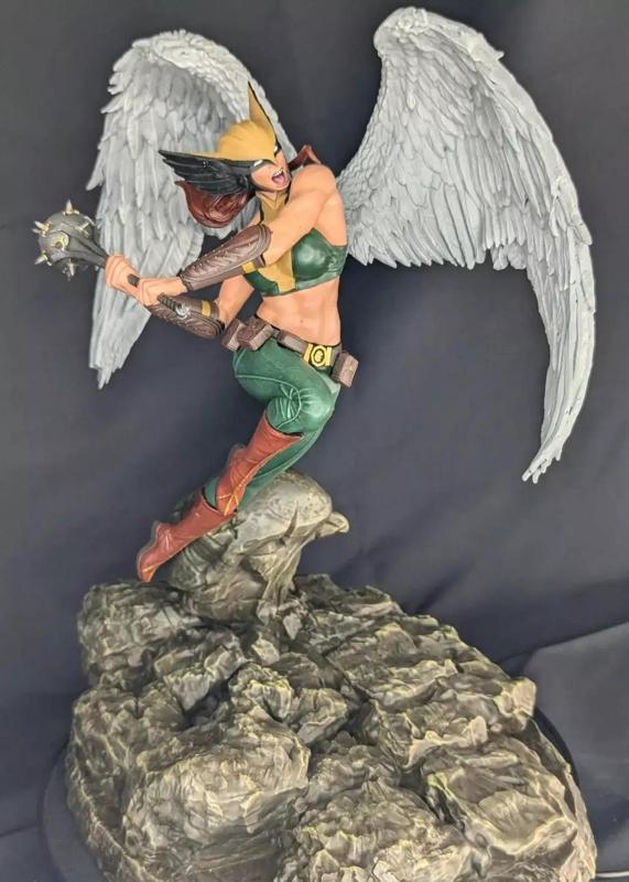 HawkGirl  DC Statue - 3D Print File STL