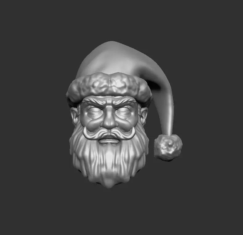 ONE12 Scale Head Santa Claus