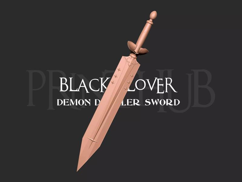 Demon Dweller Sword - Black Clover Weapon