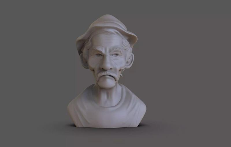 Don Ramon Bust