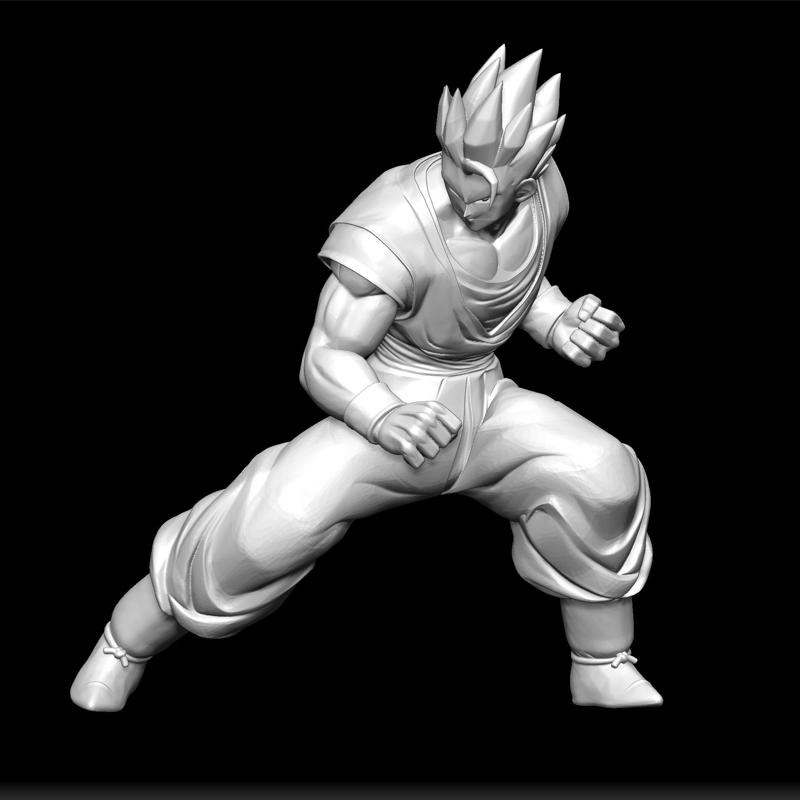 Dragon Ball - GHU - Vegeta - Tien Shinhan - Chiaotzu -Yamcha - Krillin - Goku - Gohan - Piccolo - future Trunks