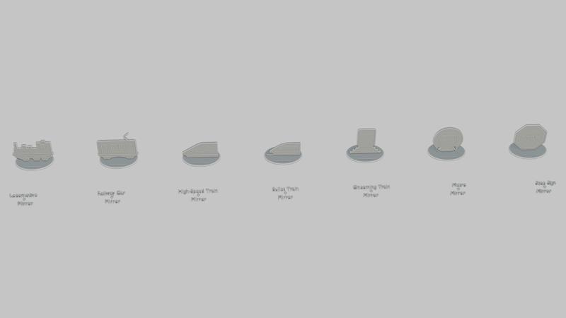 Emoji Statues – Trains