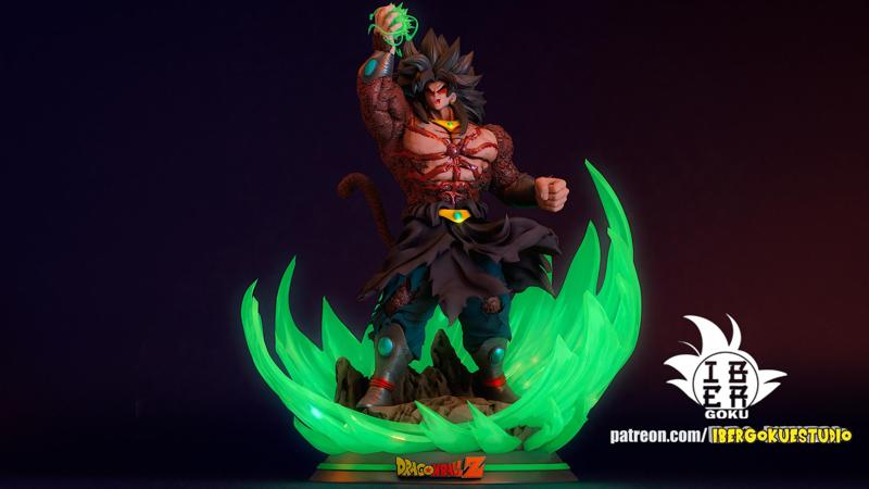 Broly Super Guerreiro do Espaço 4 Maligno 1.6