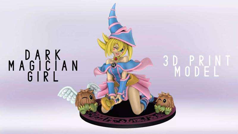 DARK MAGICIAN GIRL FIGURINE - YU-GI-OH - SFW AND NSFW