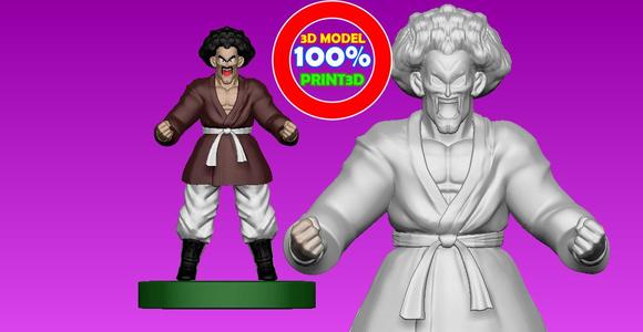 MR Satan - dragon ball - 3d model print