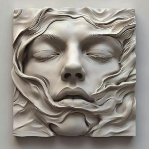 face bass reliefs