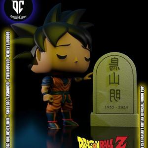 FUNKO POP GOKU ON TORIYAMAS TOMB