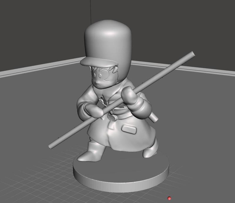 goku vs muscle tower RR