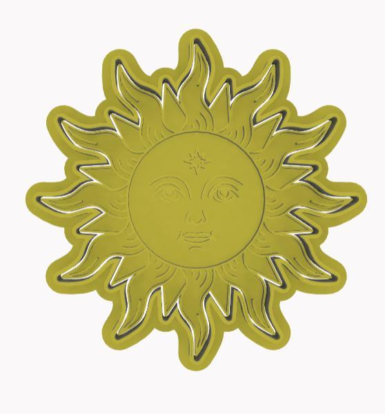 Cortador de Biscoito Sol e Lua