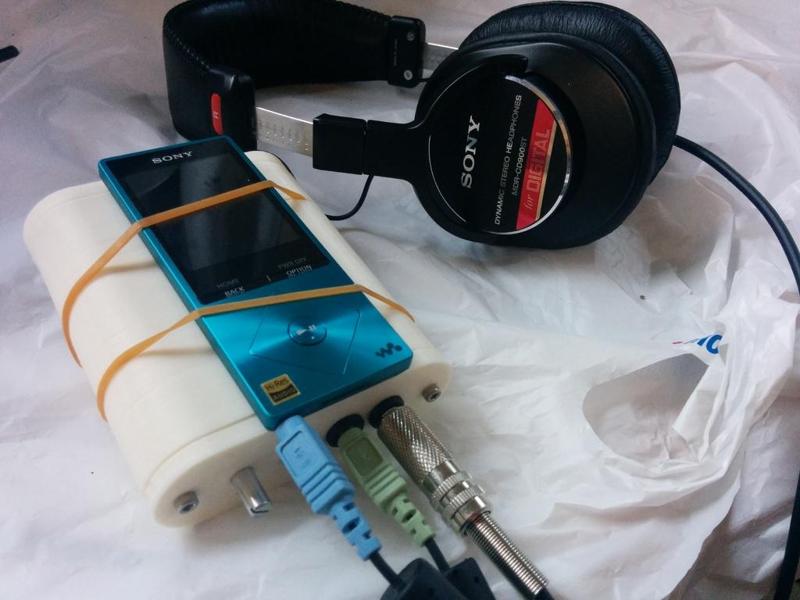 Portable Head Phone Amprifire Case