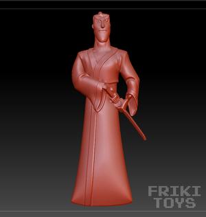 Samurai Jack Relief Design - FrikiToys