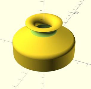 Alto Saxophone Mute base