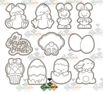 COOKIE CUTTERS -EASTER-.