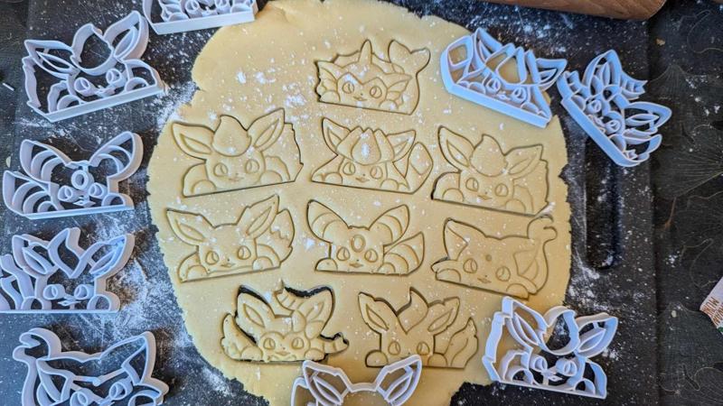 Evoli cookie cutters