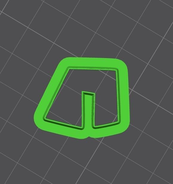 Pack Cutter polymer clay / cookies shape #8