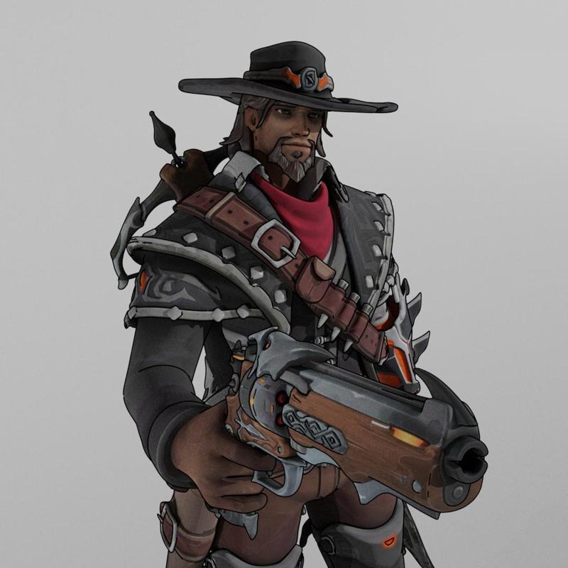 Cassidy / McCree (Van Helsing skin) - Overwatch