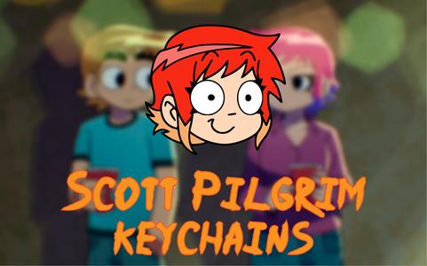 Scott Pilgrim Takes Off Keychains (Ramona's Surprise Face)