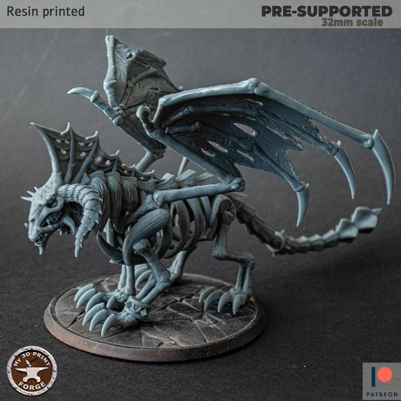 Giant Undead Frost Dragon