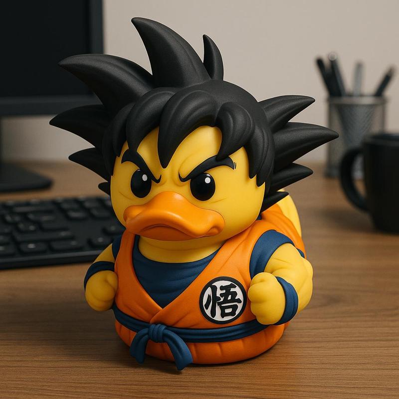 Rubber Duck - Songoku Dragon Ball model  - 3d print