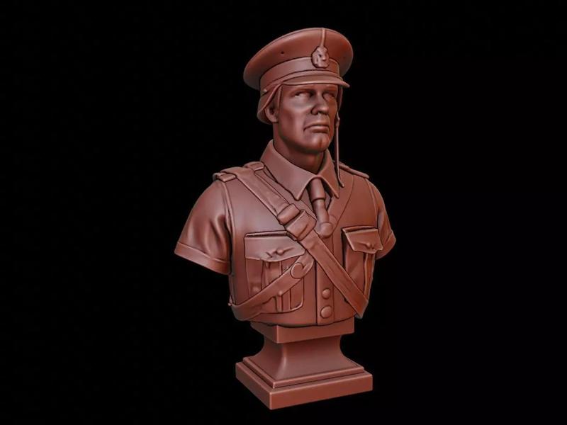 Soldier Bust