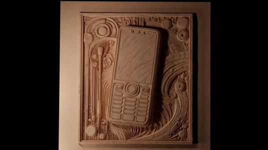 Smartphone CNC 3d Print High Relief Sand Casting