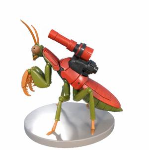 Battle Mantis - 3D Model for Printing