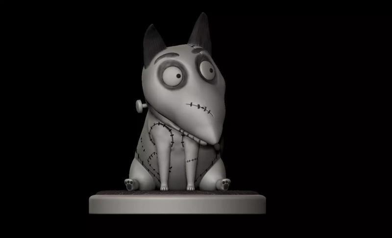 Sparky pelicula Frankenweenie 2012 - Tim Burton - Disney