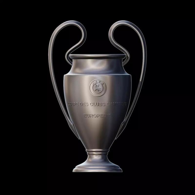 The UEFA Champions League Trophy Replica Printable STL