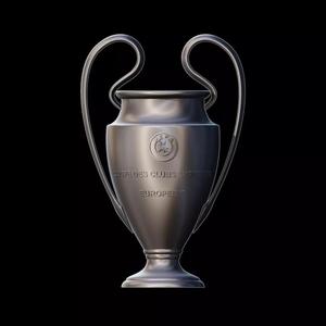 The UEFA Champions League Trophy Replica Printable STL