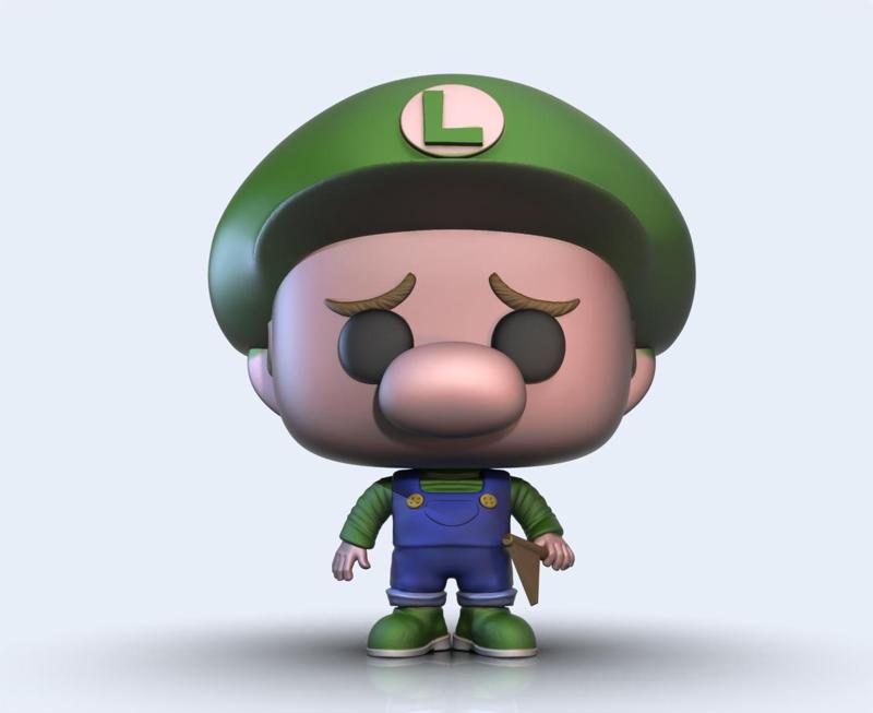 BABY LUIGI (MARIO BROS) FUNKO POP VERSION