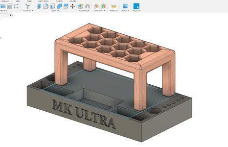 MK Ultra RC Stand Base 1/10