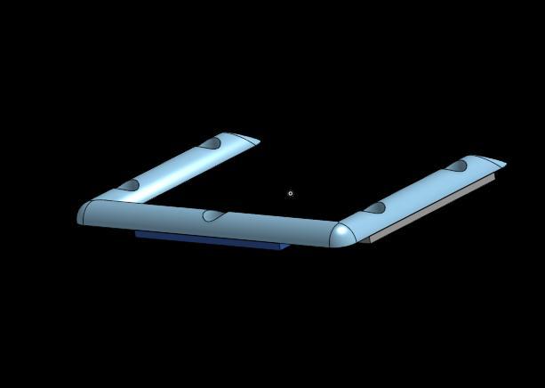 Team Associated Rival MT10 Roof Skid Plate