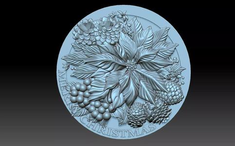 Flower Christmas Star