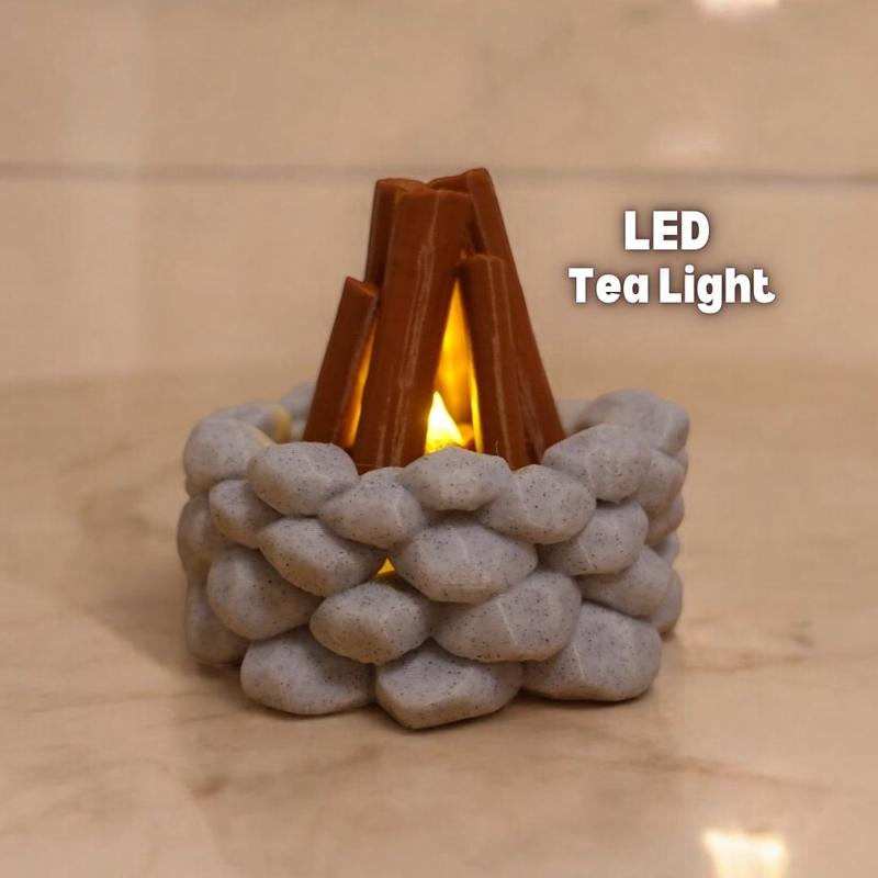 Campfire LED Tea Light