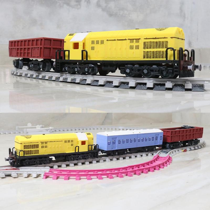 Train Model WDM2 Engine, Goods Wagon and GS Coach Motor Power