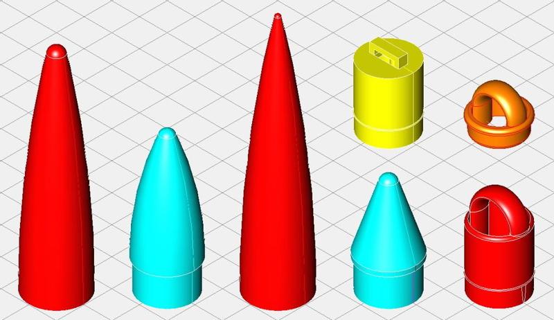 Centuri 7 Series Plastic Nose Cones