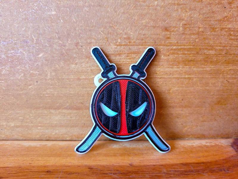 DEADPOOL - KATANA - KEYCHAIN