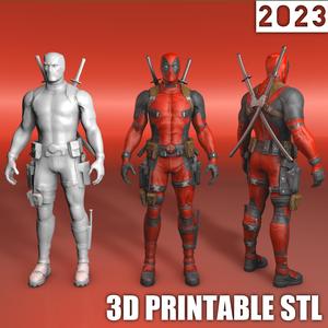 Deadpool 3d Printable STL