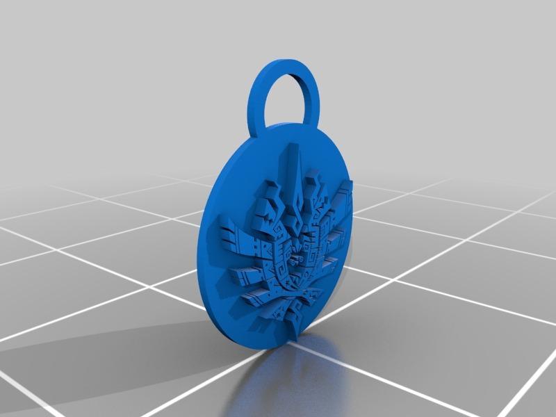 Smash bros, monster hunter key chain